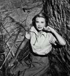 Grace Kelly scanned picture in 1953 in movie "Mogambo"