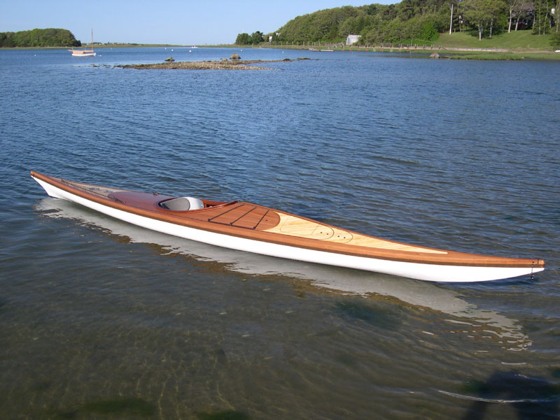 project, a kevlar/cedar strip hybrid kayak (not part of the video