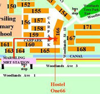 Hostel Map