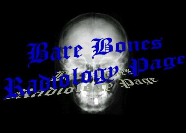 Bare Bones Radiology Page