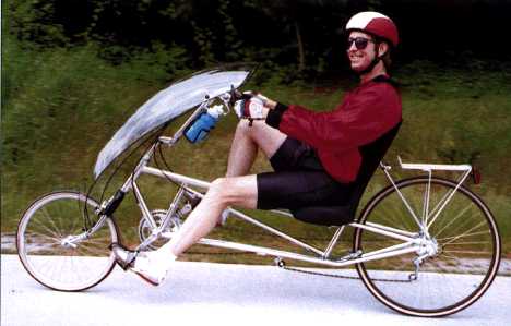 big human bicycle