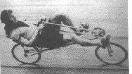The mouseover is a picture of the first documented full faired recumbent