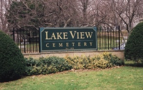 Lake View Sign from Buffalo and Lakeview Ave.