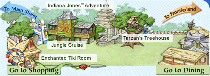 Adventureland... home of Indiana Jones!