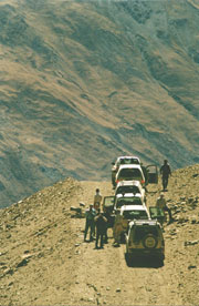 Imagen de travesía entre Huacalera y Orán