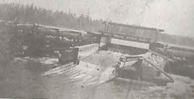 The Original Ludington State Park Dam, built in 1859