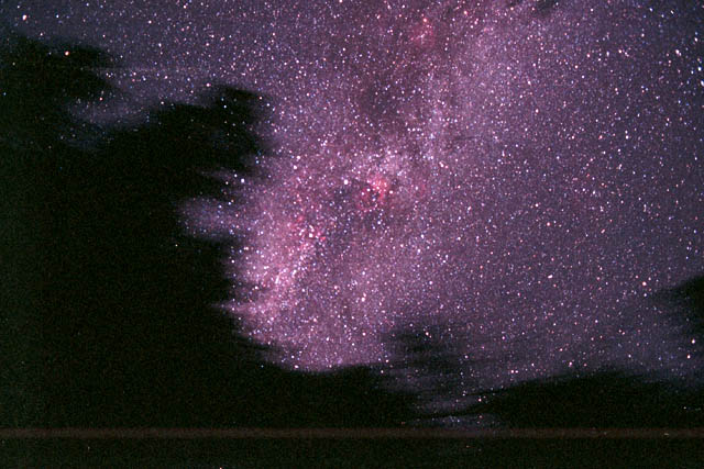 Cygnus milky way