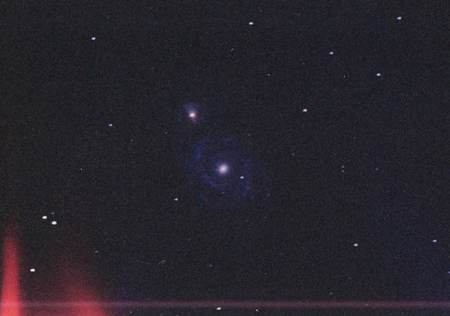 M51, the spiral galaxy