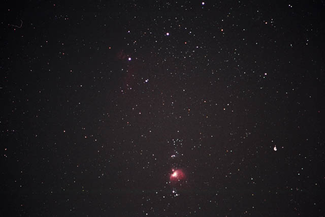 Orion's sword and belt