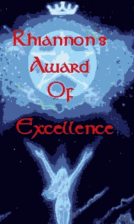 Rhiannons Award of Excellence