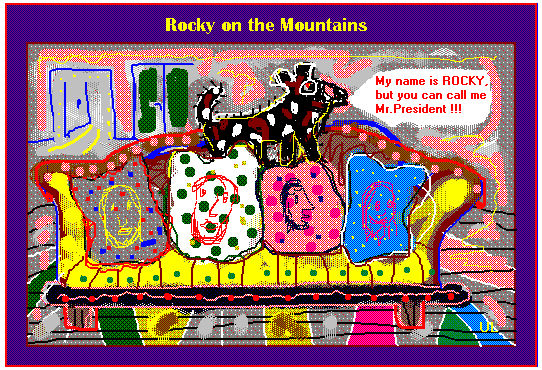 Rocky on the Mountains