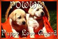 Puppy Love Award