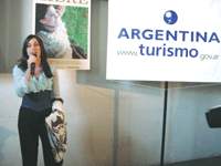 Soledad presentó el video que difundirá en el exterior