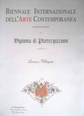 Leonor Villagra diplome