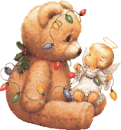Angel Decorating Teddy Bear