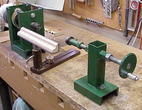 Woodwork Home Made Wood Lathe PDF Plans