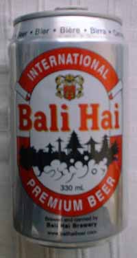 12. Bali Hai Beer by Bali Hai Brewery.