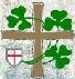 Picture of Cross and Shamrocks