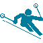 skiing symbol