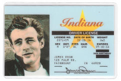 Hollywood icon James Dean. Includes photo actor memorabilia, costumes Fairmount, Indiana