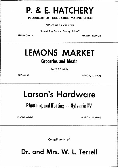Maroa Hatchery-Lemen Grocery Store-