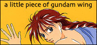 A Little Piece Of Gundam Wing
