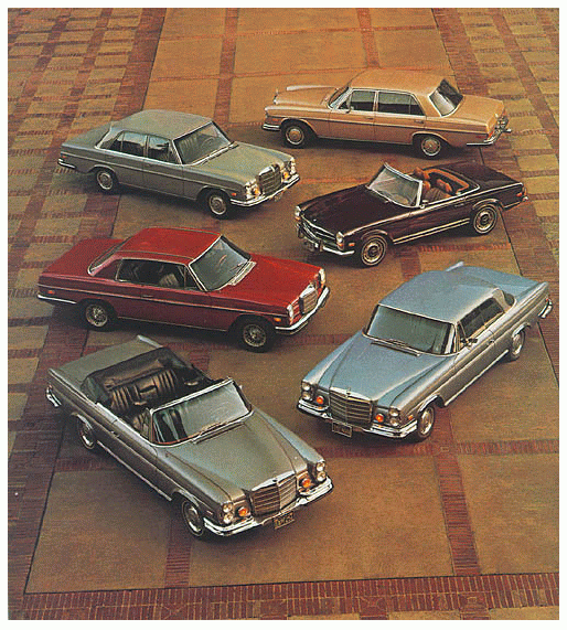 The MercedesBenz NewGeneration Family 8's or strokeeights in 1967