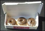 Dunkin Donuts in Box