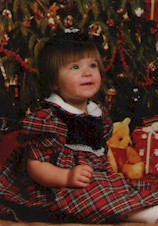 Meagan 15 months Old - Christmas 1992