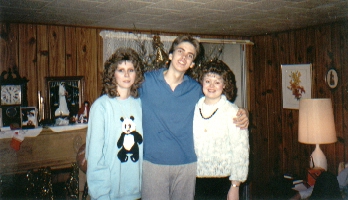 Pat, Debbie and me in about 1989