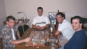 L-R  Zane, Mark, Brian, and Cass - my gaming buds