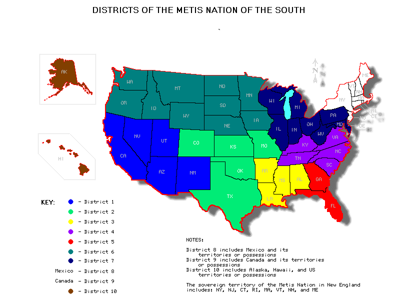 MNS Districts Map
