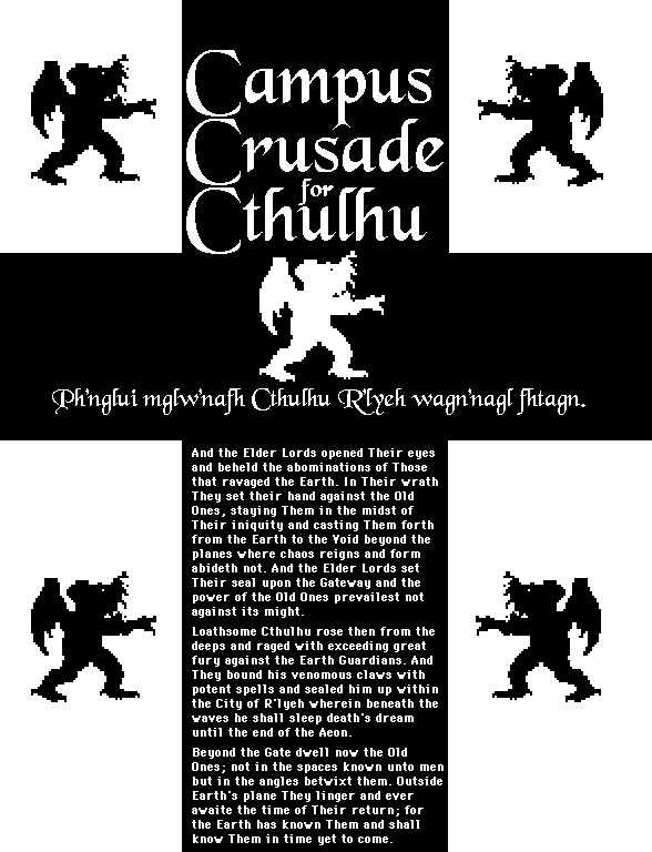 Campus Crusade for Cthulhu
