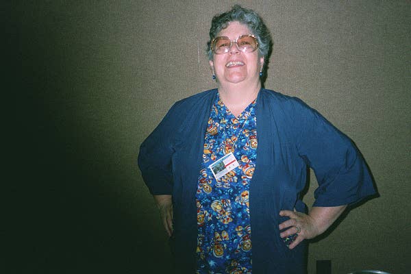 Please click on Roberta Rogow�s picture to email her. This picture is from a Slanted Fedora convention in Philly, PA.
