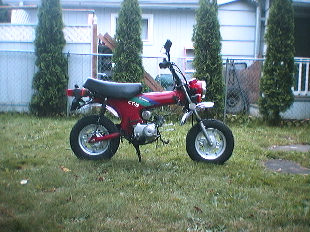 1992 Honda ct 70