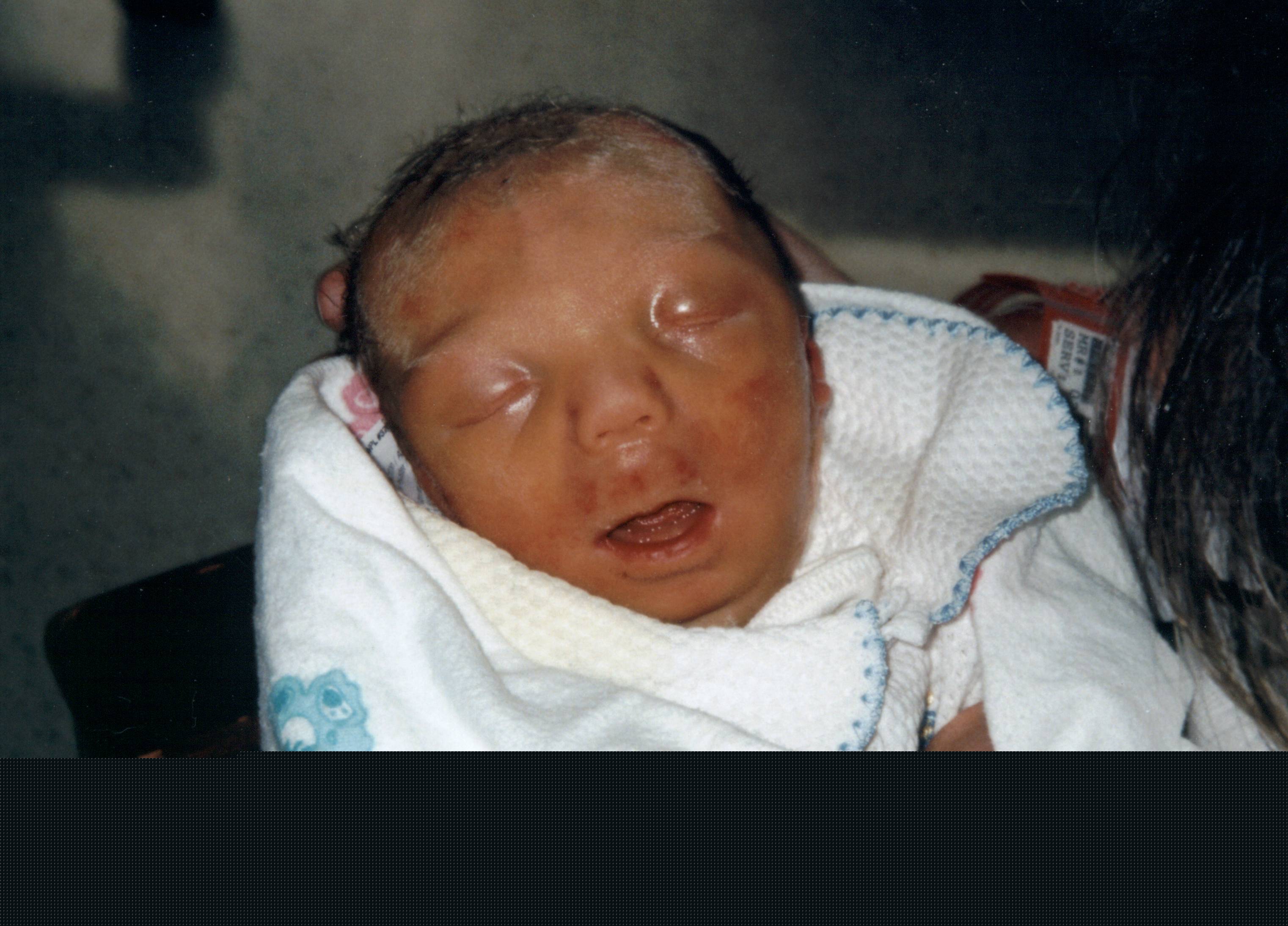 Finally holding my baby without tubes