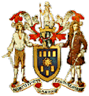 Coat of Arms - "States flourish through virtue and toil."