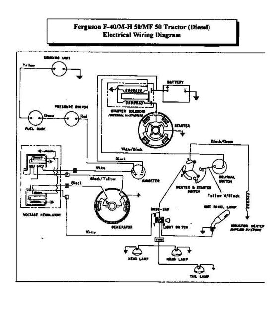 Massey Ferguson To35 Parts Diagram