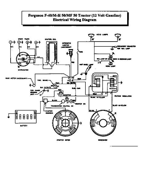 [DIAGRAM] Massey Ferguson 40 Wiring Diagram