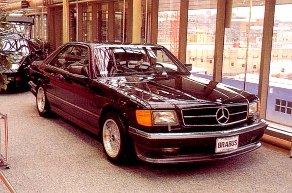 W 126 Sclass Timeline