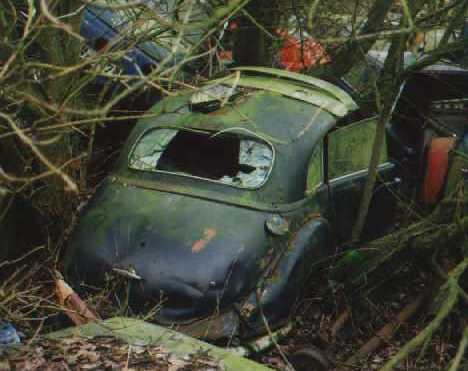 on Expecting This In A Junkyard The Bmw 501 Was The First Post War Bmw