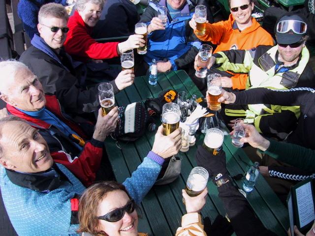 Ahhh, the liquid lunch.