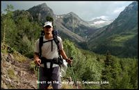 Brett - on the way up to Snowmass Lake / Mountain