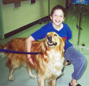 yossi with dog