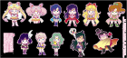 Personajes en chibi (Sailor Moon)