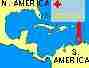 Map showing location of Aruba