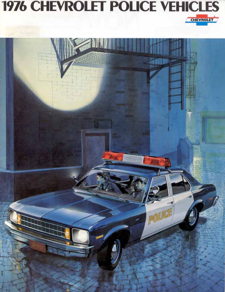 1976 Chevrolet Police Vehicles Cover
