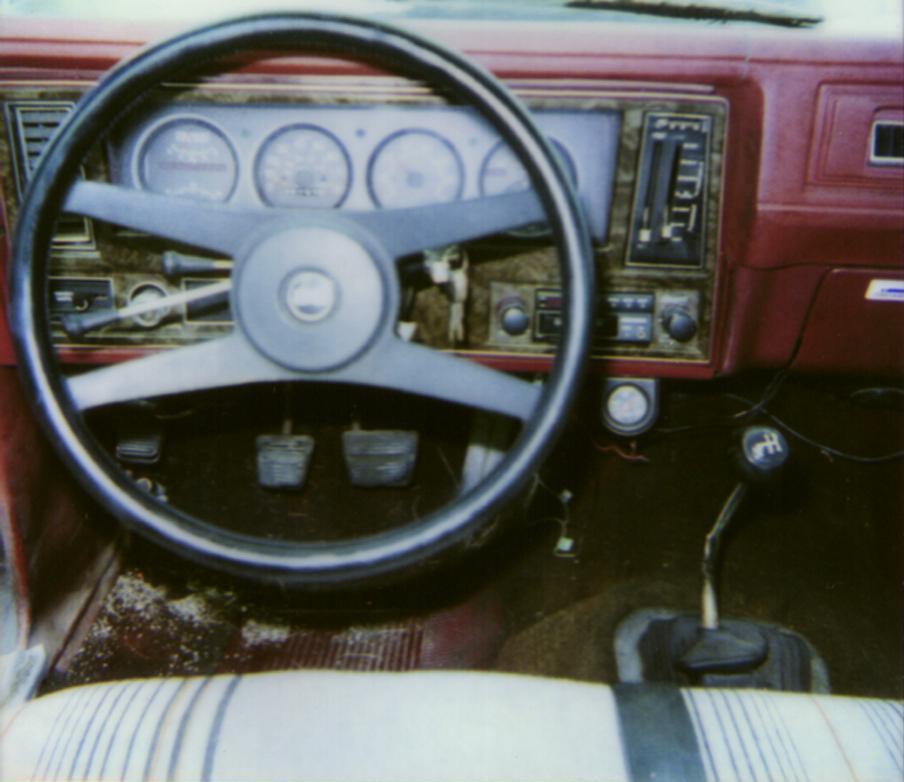 Dash with SS steering wheel