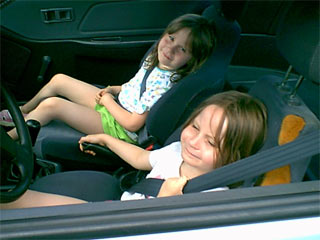 The kids in Robert's CRX