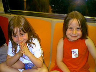 The kids on the NYC subway